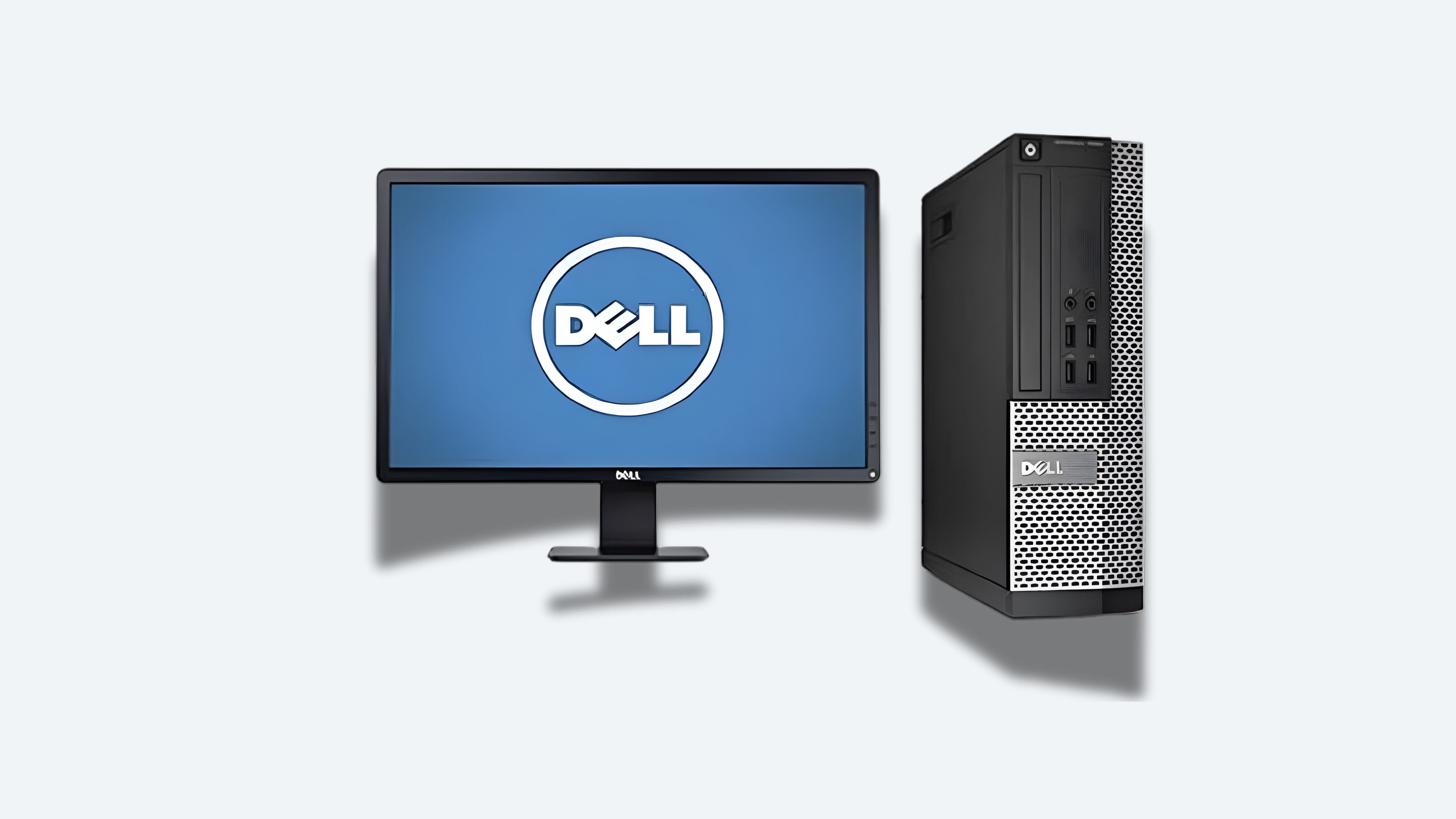 كومبيوتر ديل  - كيسة core i5  جيل رابع + hard500+ram8+ شاشة 22 بوصة